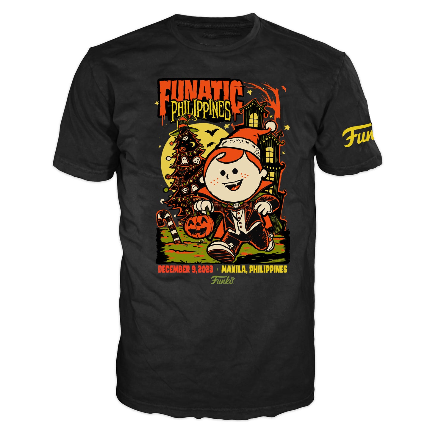 FREDDY FUNKO - HAPPY HAUNTED HOLIDAYS 2023 TEE (FFP EXCLUSIVE)